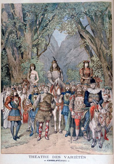 चिल्परिक, थियेटर ऑफ वैरायटीज, 1895 द्वारा हेनरी मेयर