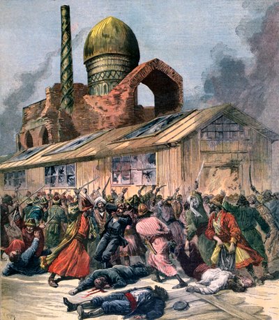 रूस में हैजा, एस्ट्राखान में परेशानी, 1892 द्वारा हेनरी मेयर