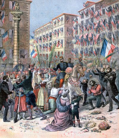 8 जून 1859, 1893 में मिलान में फ्रेंच का प्रवेश द्वारा हेनरी मेयर