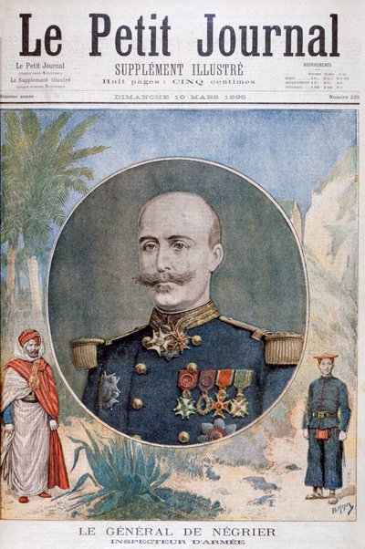 जनरल डी नेग्रीर, फ्रांसीसी सेना के महानिरीक्षक, 1895 द्वारा हेनरी मेयर