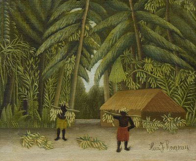 बनाना हार्वेस्ट, 1907-10 द्वारा हेनरी रूसो