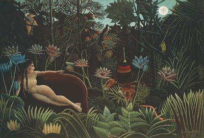 द ड्रीम, 1910 द्वारा Henri Rousseau