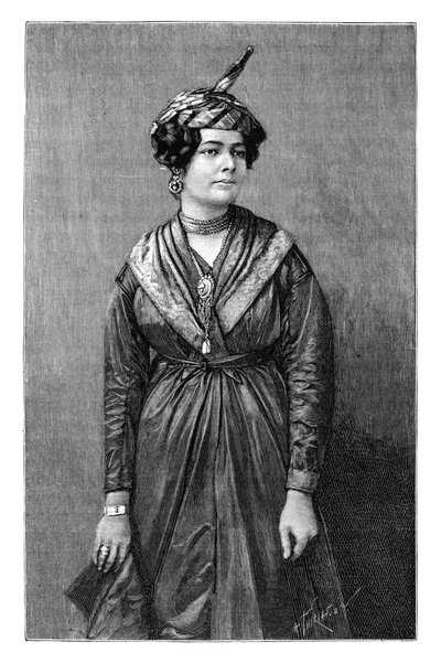 एक मार्टीनिक क्रेओल महिला, c1890 द्वारा हेनरी थिरिअत