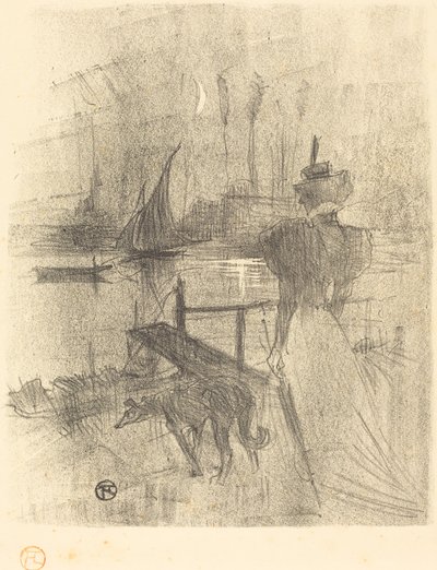 अलविदा, 1895। द्वारा हेनरी डे टूलूस लॉटरेक