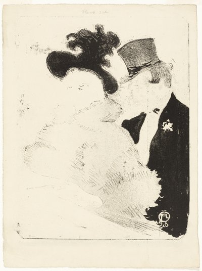संगीत समारोह में द्वारा Henri de Toulouse-Lautrec