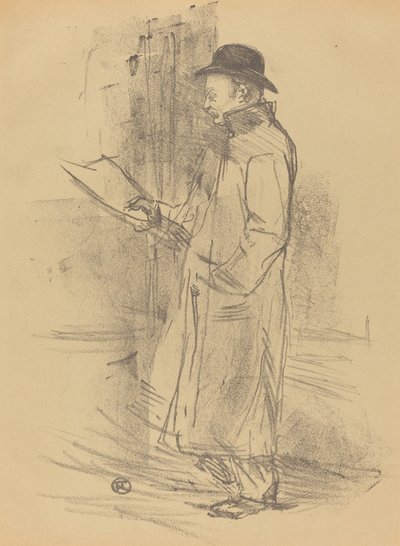 फ़िरमिन गेमियर के लिए लाभ, 1897। द्वारा हेनरी डे टूलूस लॉटरेक