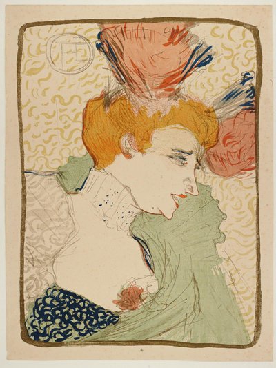 मिस मार्सेल लेंडर, बस्ट द्वारा Henri de Toulouse-Lautrec