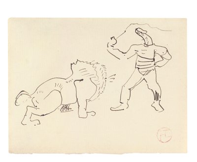 द टेमर, c.1888 द्वारा हेनरी डे टूलूस लॉटरेक
