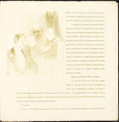यवेटे गिल्बर्ट, 1894। द्वारा हेनरी डे टूलूस लॉटरेक