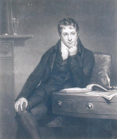सर हम्फ्री डेवी (1778-1829), एसडब्ल्यू रेनॉल्ड्स द्वारा उकेरा गया द्वारा हेनरी (बाद) हावर्ड