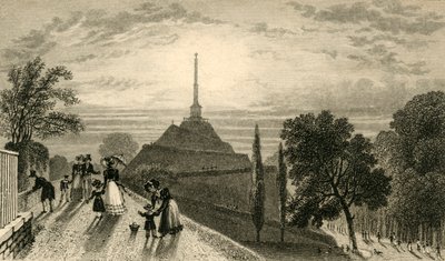 डेनजोन हिल, सी 1829। द्वारा हेनरी एडलार्ड