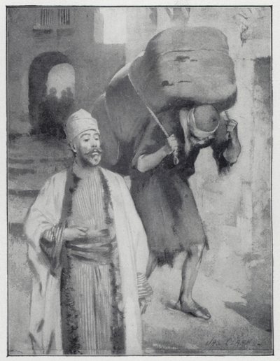 एक पूर्वी कुली (लिथो) द्वारा हेनरी एंड्रयू हार्पर
