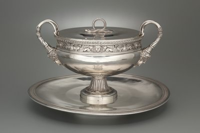 ट्रे के साथ कवर ट्यूरेन, 1798-1809 द्वारा हेनरी अगस्टे