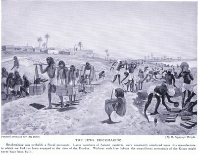 यहूदी ईट भंजन, c.1920 द्वारा हेनरी चार्ल्स सेपिंग्स राइट
