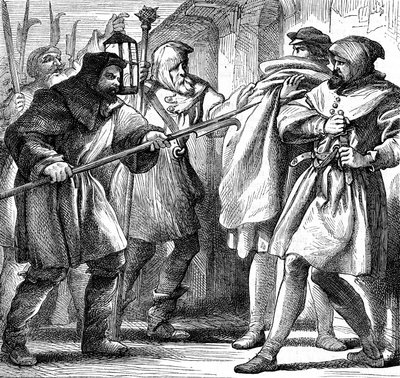 शेक्सपियर मूस एडो से कुछ भी नहीं, 1870 के बारे में दृश्य द्वारा हेनरी कर्टनी सेलस