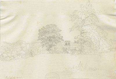 एक्लेशल विलेज: पेन ड्राइंग, एन डी [1788-1855] (ड्राइंग) द्वारा हेनरी कर्जन ऑलपोर्ट