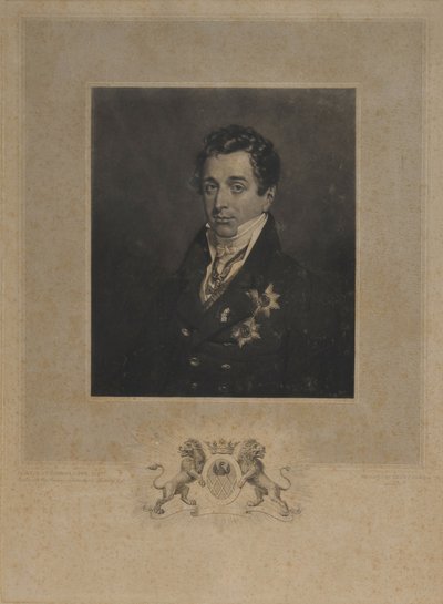 1786-1838 किरिल अलेक्जेंड्रोविच नारीशकिन का पोर्ट्रेट द्वारा हेनरी एडवर्ड डावे