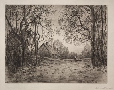 विंटर इवनिंग, 1883। द्वारा हेनरी फारर
