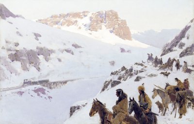 एक नए दिन की सुबह, 1906 द्वारा हेनरी फ्रेंकोइस फैनी
