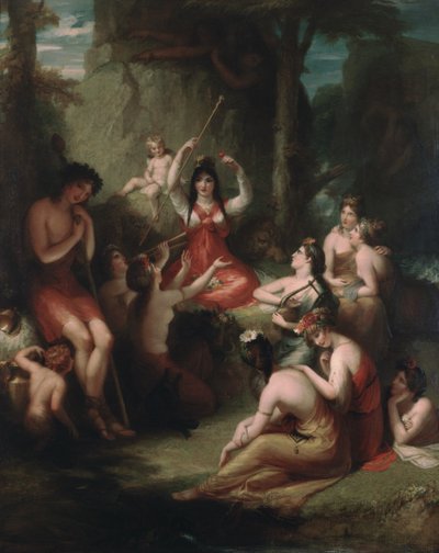 1831 के Circe की घटनाओं को सुनकर कॉमस द्वारा हेनरी हावर्ड