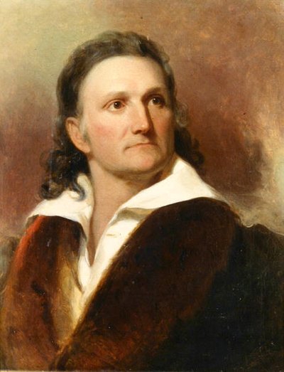 जेजे ऑडुडॉन का पोर्ट्रेट (1785-1851) c.1833 (कागज पर wc) द्वारा हेनरी इनमान