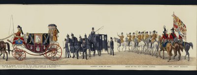 आर्थर, ड्यूक ऑफ वेलिंगटन (रंगीन एक्वाटिंट) के संपूर्ण अंतिम संस्कार जुलूस के नयनाभिराम दृश्य का हिस्सा द्वारा हेनरी जूनियर और साला अल्केन