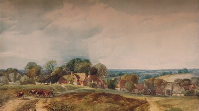 ए केंटिश व्यू, c1845 द्वारा हेनरी जुत्सुम
