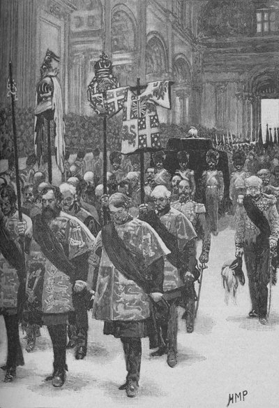 द बर्निंग ऑफ वेलिंगटन, c1890 द्वारा हेनरी मैरियट पगेट