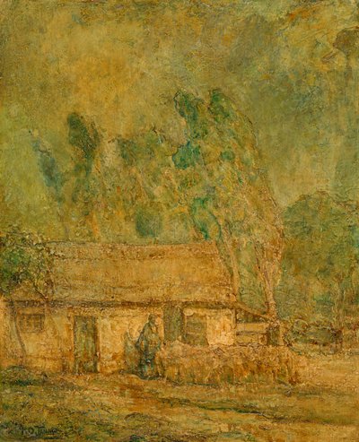 द गुड शेफर्ड, c.1918 (कैनवास पर तेल) द्वारा हेनरी ओसावा टेनर