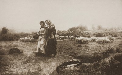1887 में कैरोलिंग, जनवरी 1890 में छपी द्वारा हेनरी पीच रॉबिन्सन