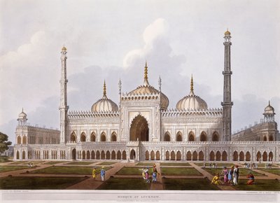 लखनऊ, 1824 में मस्जिद द्वारा हेनरी साल्ट