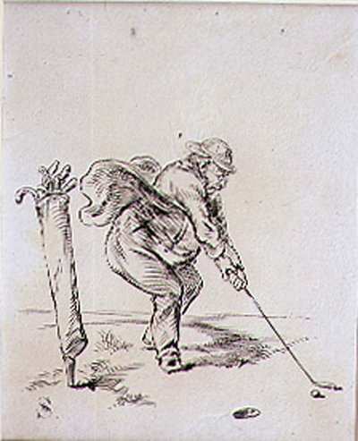 अंतिम स्ट्रोक, 'ग्राफिक' पत्रिका, पब से चित्रण। c.1870 (लिथो) द्वारा हेनरी सैंडरिकॉक