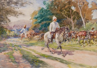 एक औपनिवेशिक अधिकारी, संभवतः हैती, c.1900 द्वारा हेनरी संधम