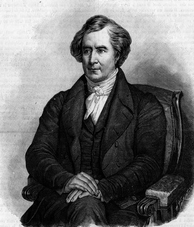 फ्रेंकोइस अरागो (1786-1853) का पोर्ट्रेट, फ्रांसीसी खगोलशास्त्री, भौतिक विज्ञानी और राजनीतिज्ञ। (हेनरी शेफर की पेंटिंग से)। उत्कीर्णन "" प्रकृति: विज्ञान और कला और उद्योग के लिए उनके अनुप्रयोगों की समीक्षा "" 6 मार्च 1886 की। द्वारा हेनरी शेफ़र