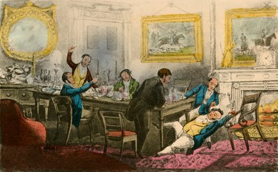 मुझे ऊपर उठाओ! मुझे मेरी कुर्सी में बांधो! मेरा ग्लास भरें !, 1838 द्वारा हेनरी थॉमस अल्केन