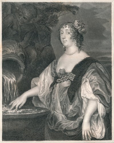 लुसी पर्सी, कार्लिसल की काउंटेस, c1635-1637, 19 वीं शताब्दी के मध्य की शुरुआत में। द्वारा हेनरी थॉमस रयाली