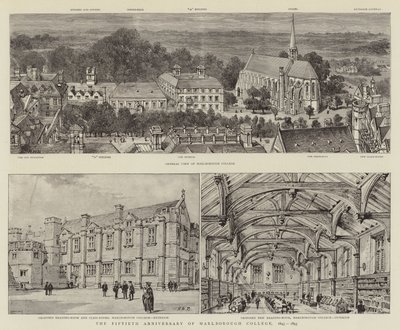 1843-1893 मार्लबोरो कॉलेज की पचासवीं वर्षगांठ द्वारा हेनरी विलियम ब्रेवर