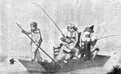 एक पंट में धैर्य, 1792। द्वारा हेनरी विलियम बनबरी