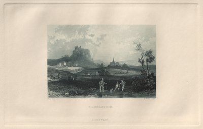 सुरम्य और रोमांटिक राइनलैंड: गेरोलस्टीन, 1928। द्वारा हेनरी विंकल्स