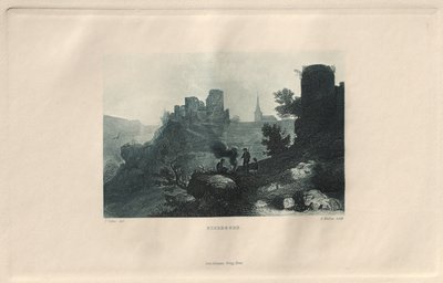 सुरम्य और रोमांटिक राइनलैंड: नीडेगेन, 1928। द्वारा हेनरी विंकल्स