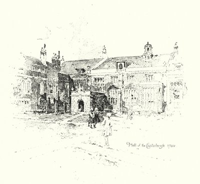 चार्टरहाउस, लंदन में हॉल द्वारा हरबर्ट (बाद) रेल्टन