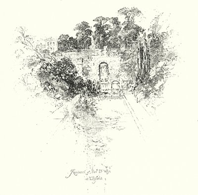 एल्सफील्ड (लिथो) में रेवरेंड डॉ वाइज का निवास द्वारा हरबर्ट (बाद) रेल्टन
