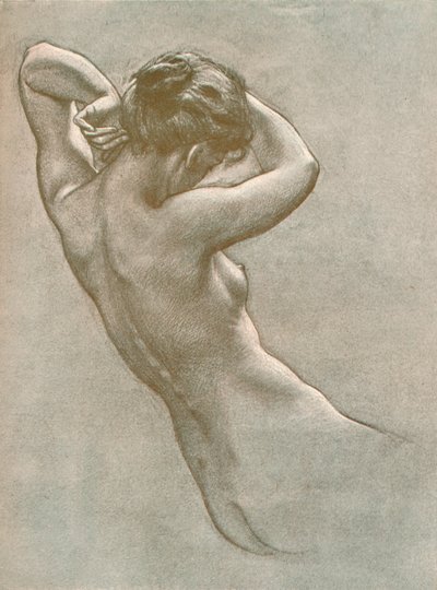 प्रोस्पेरो सममनिंग निम्फ्स एंड देवता के लिए अध्ययन, c1902, 1903 द्वारा हर्बर्ट जेम्स ड्रेपर