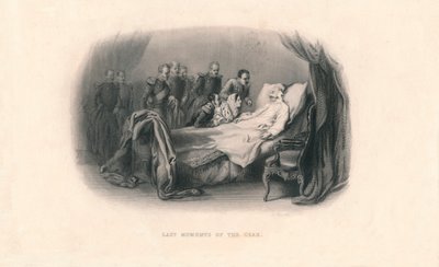 Czar के अंतिम क्षण, c1857। द्वारा हरबर्ट बॉर्न