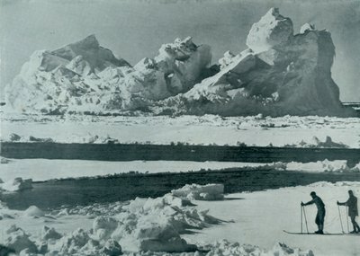 ए बर्ग ब्रेकिंग अप इन द पैक, c19101913, 1913 द्वारा हर्बर्ट पोंटिंग