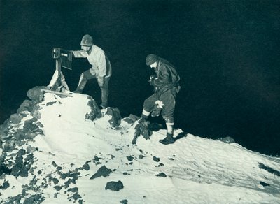 डॉ। विल्सन और लेफ्ट। रैंप थर्मामीटर पढ़ने वाले शक्तियां, c1911, 1913 द्वारा हर्बर्ट पोंटिंग