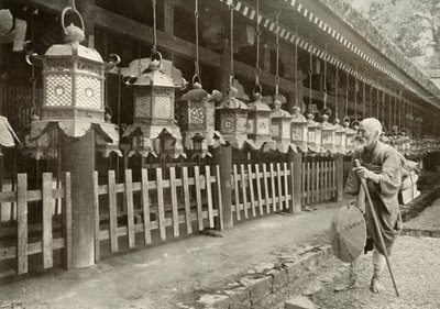1910 में नारा के लिए एक तीर्थयात्रा पर। द्वारा हर्बर्ट पोंटिंग