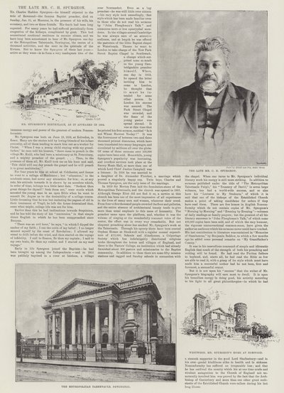 दिवंगत श्री सीएच स्पर्जन द्वारा Herbert Railton