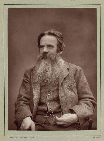 चित्रकार विलियम होल्मन हंट 1827-1910, सीए 1885 का पोर्ट्रेट। द्वारा हरबर्ट रोज बैरड
