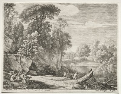 गधा नदी के लिए नेतृत्व किया, सी। 1652-1654। द्वारा हरमन वैन स्वानेवेल्ट